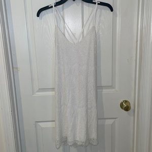 Beautiful white lace dress